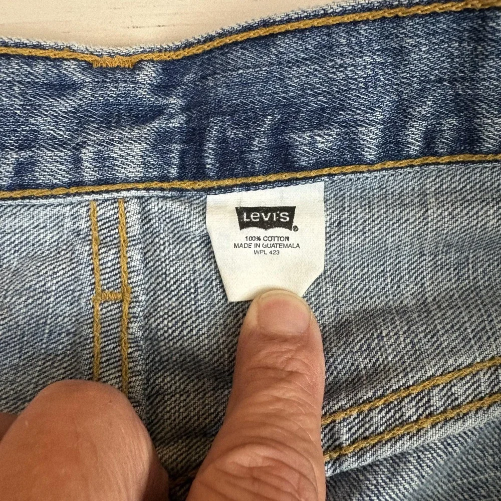 Vintage Levi's 501 Jeans Mens 36x34 Blue Denim Medium Wash